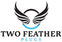 Two Feather Plugs logo